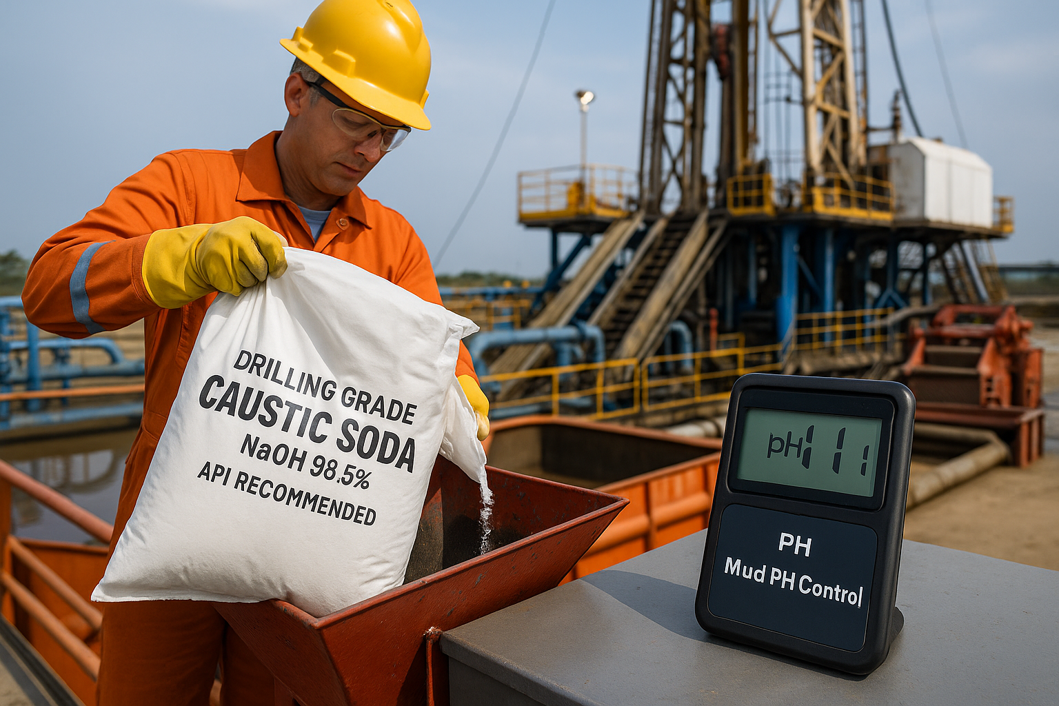 هیدروکسید سدیم حفاری